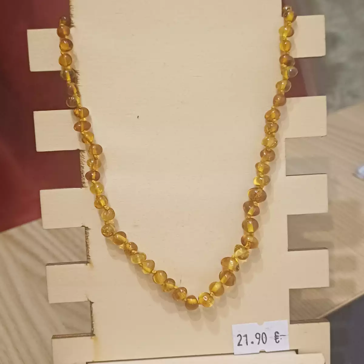 Collier ambre bébé