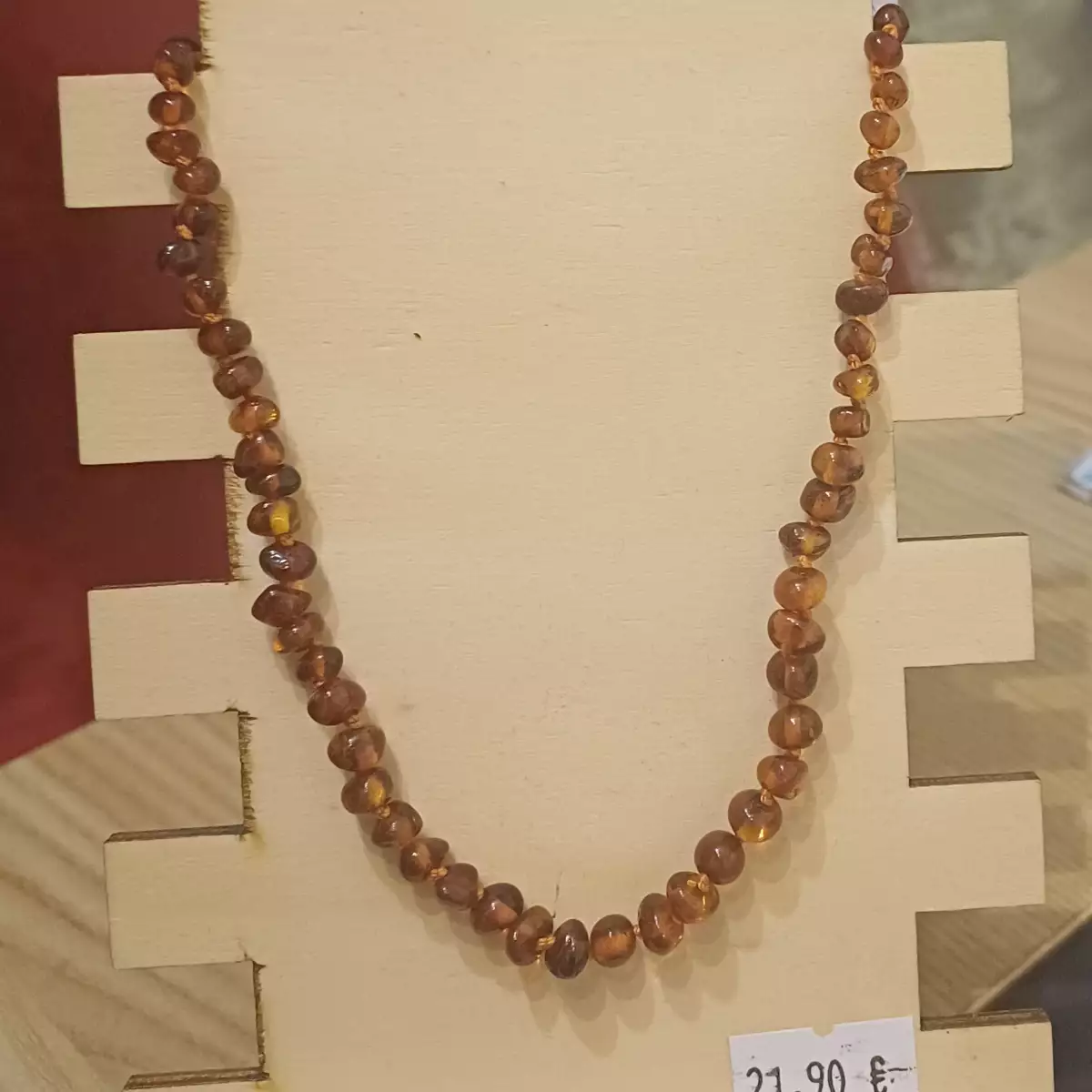 Collier ambre bébé