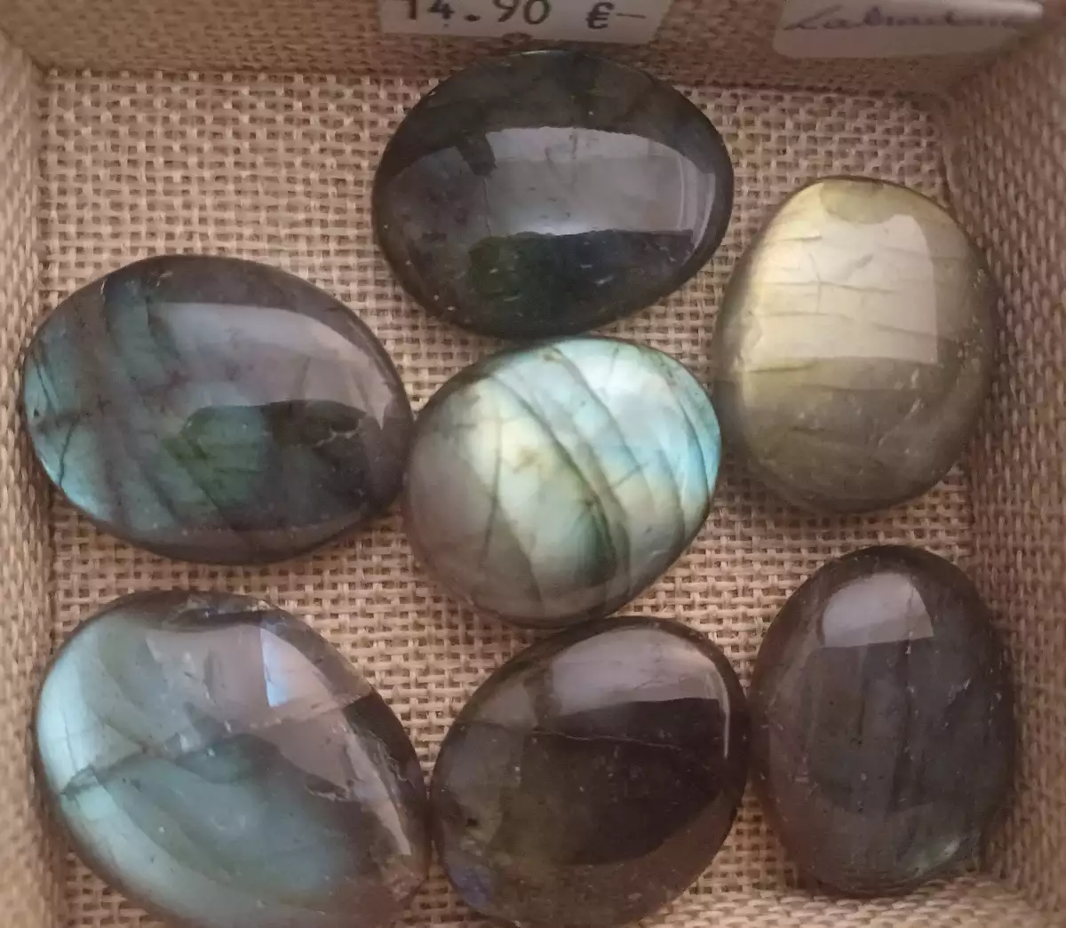 Galet Labradorite