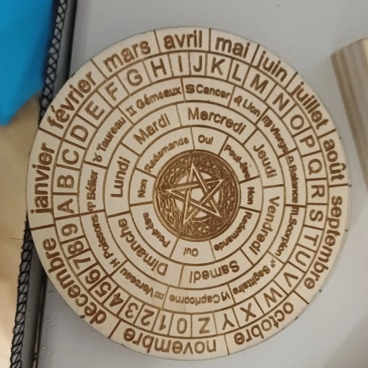 Plaque radiesthésie